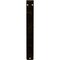 Ekena Millwork Eris Wrought Iron Bracket, (Single center brace), Antiqued Brass 1 1/2"W x 7 1/2"D x 10"H BKTM01X07X10SERABS - alternate 2